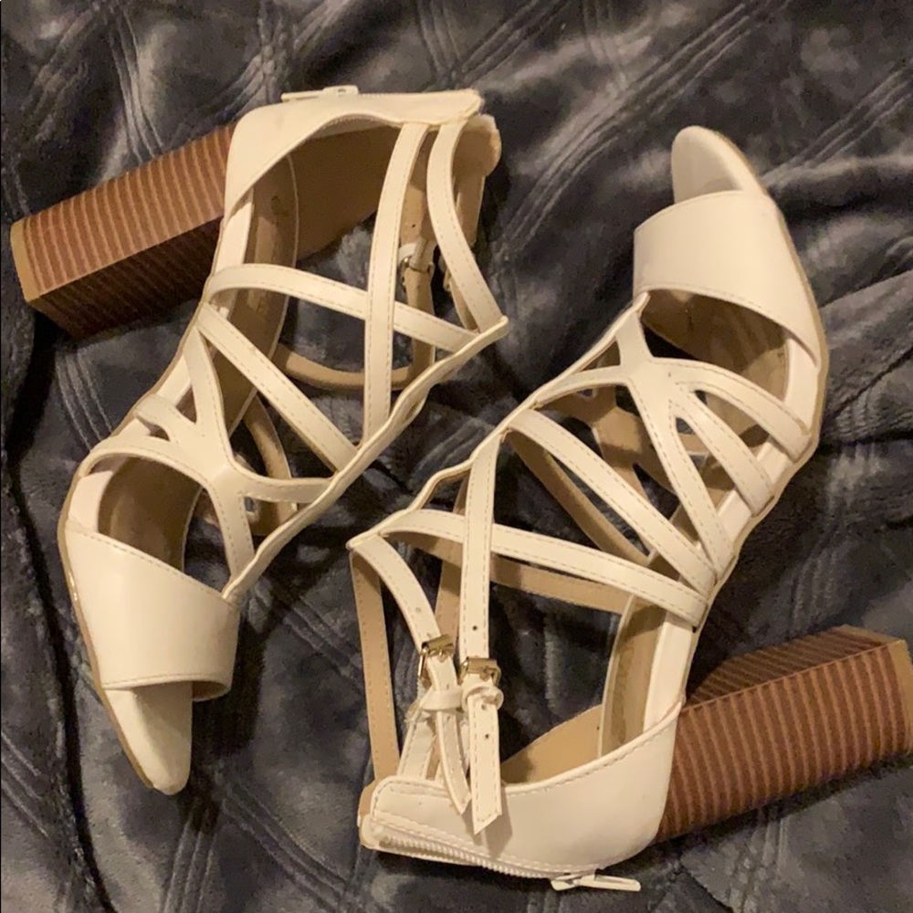 White heels